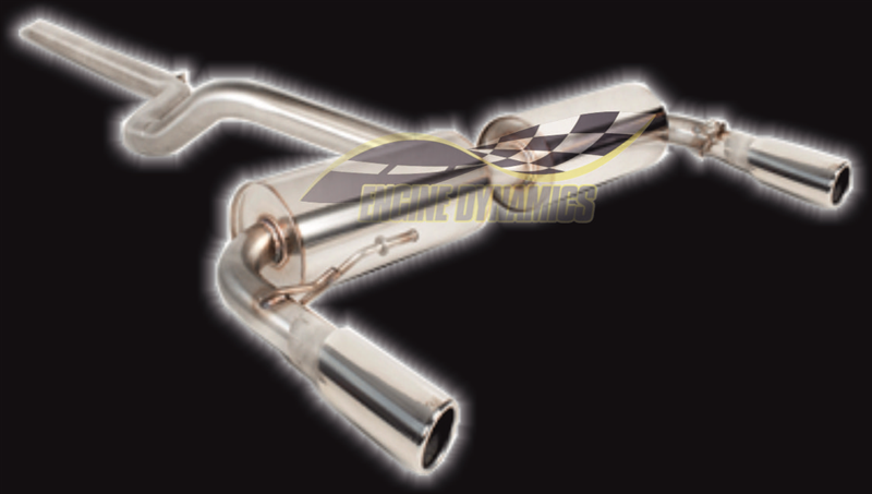 Clio 197 Scorpion Performance Cat Back Exhaust System 2.5