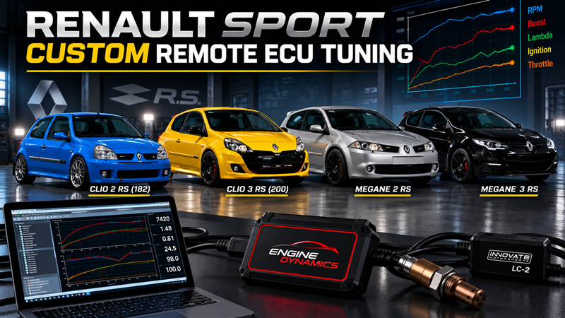 Renault Sport Remote ECU Tuning